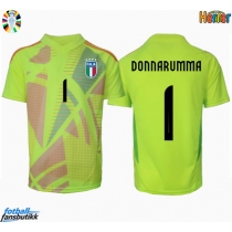 Italia Gianluigi Donnarumma #1 Keeper Hjemmedrakt EM 2024 Kortermet